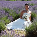Stephanie in lavender