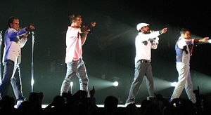 Vocal group, Backstreet Boys became one of the... Vocal group, Backstreet Boys became one of the...